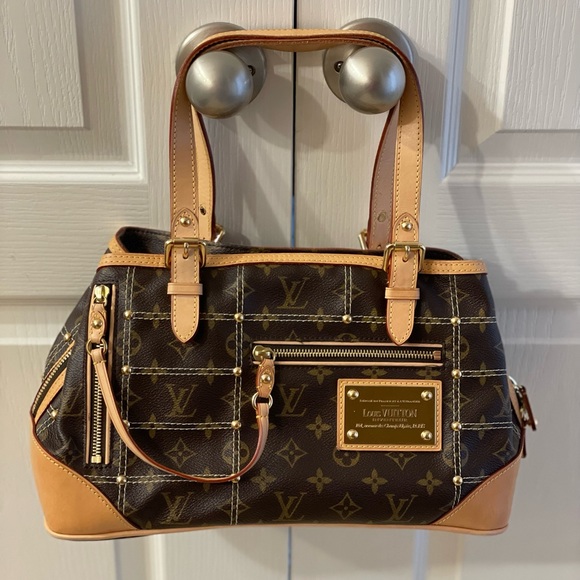 Louis Vuitton Handbags - Rare! Louis Vuitton LE Monogram Canvas Riveting Tote